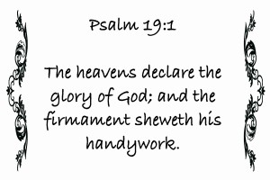 Psalm 19 1 4WB